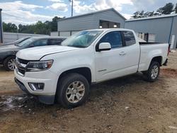 Salvage trucks for sale at Ellenwood, GA auction: 2017 Chevrolet Colorado LT