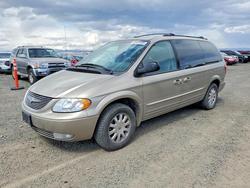 Chrysler salvage cars for sale: 2002 Chrysler Town & Country lxi
