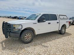 Salvage trucks for sale at Taylor, TX auction: 2015 Ford F150 Supercrew