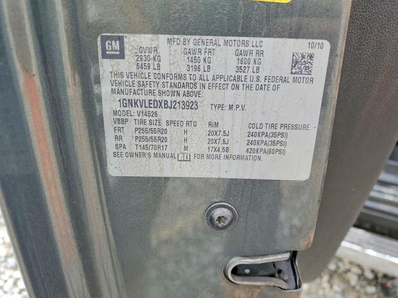 2011 Chevrolet Traverse ltz