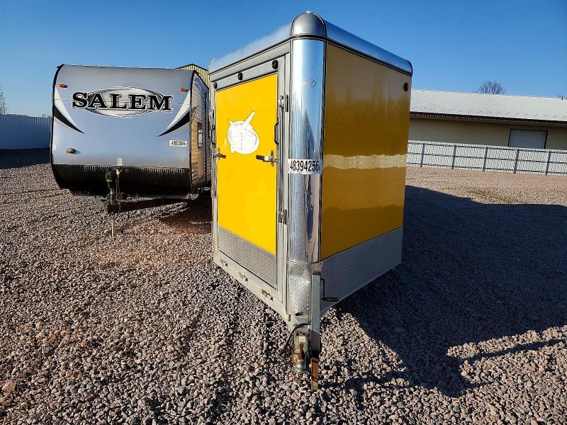 2006 R&R 722TADX Enclosed Snowmobile Trailer