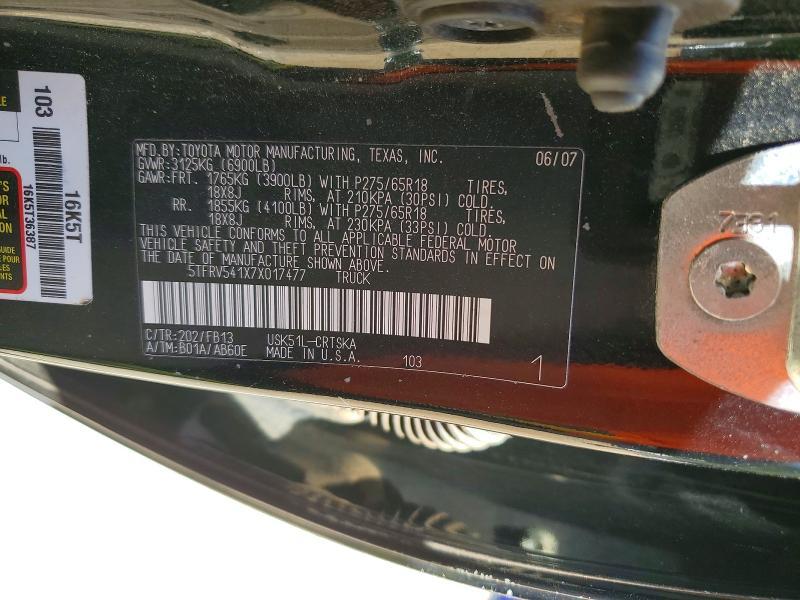 2007 Toyota Tundra Double Cab SR5