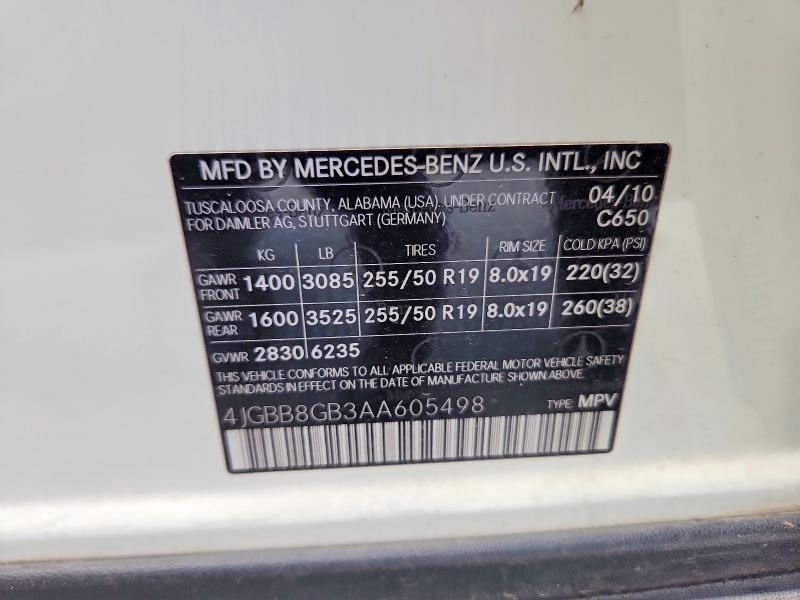2010 Mercedes-Benz Ml 350 4matic