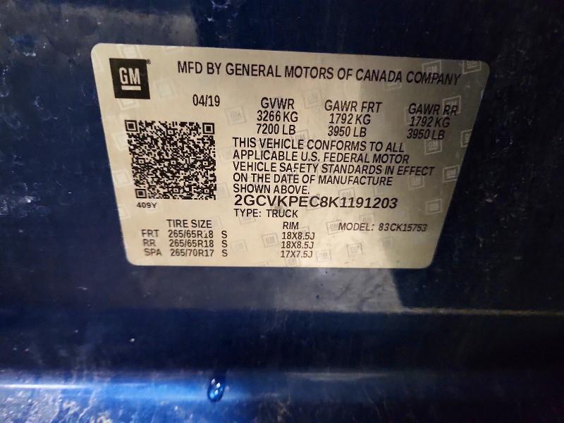 2019 Chevrolet Silverado LD K1500 LT