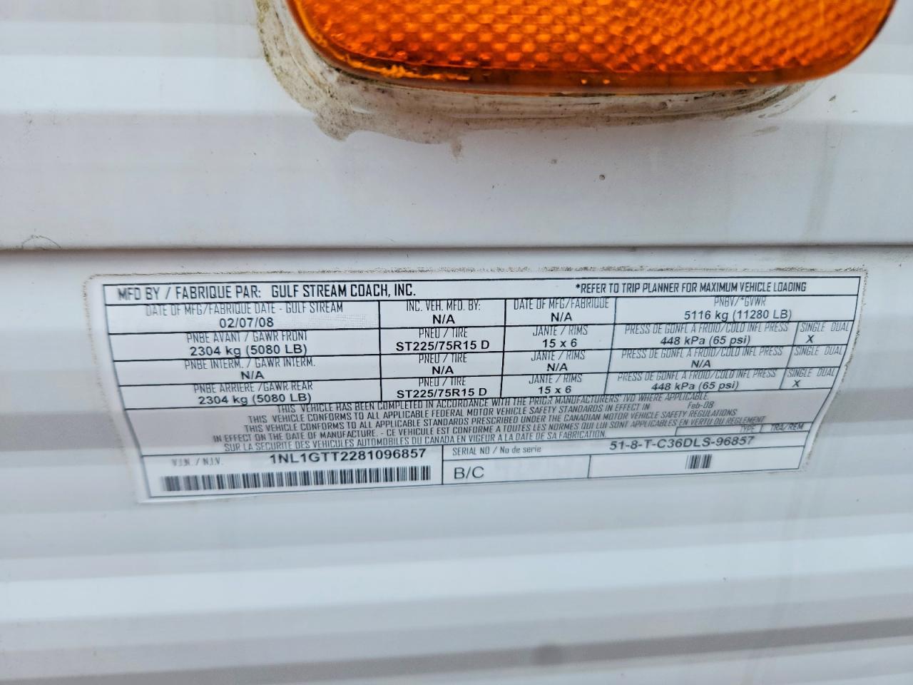 2008 Gulf Stream Supreme Camper