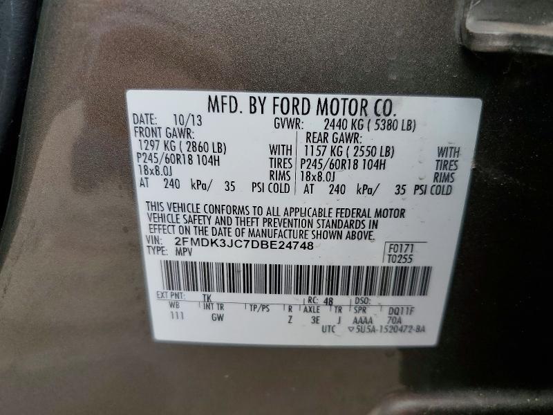 2013 Ford Edge sel