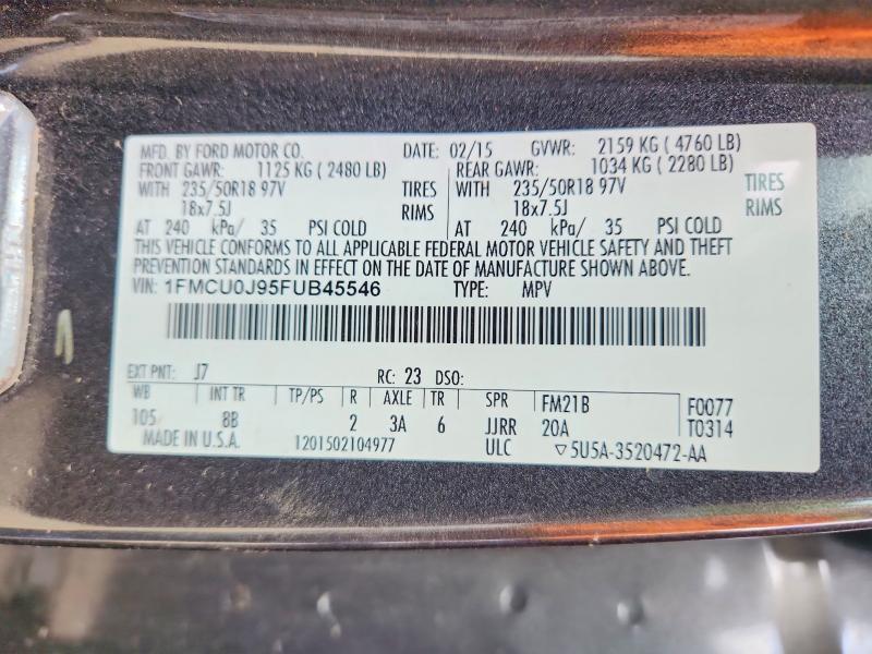 2015 Ford Escape Titanium