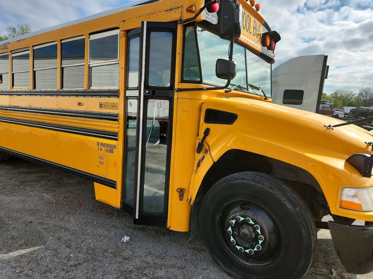 2013 Bluebird Vision-School Bus