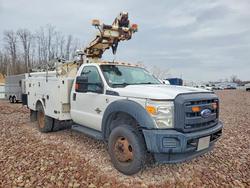 Salvage cars for sale from Copart Central Square, NY: 2015 Ford F450 Super Duty Bucket Truck