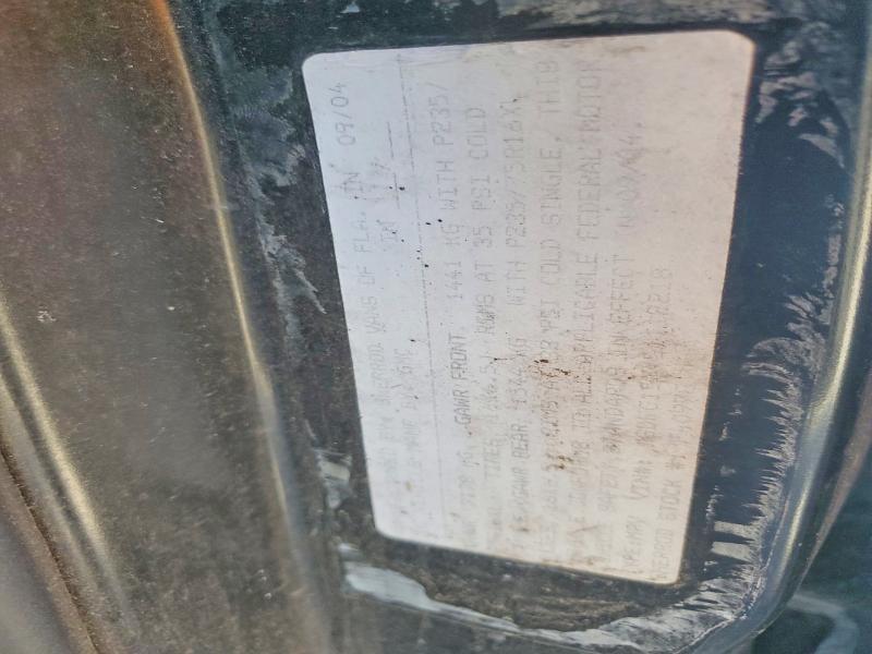 2005 GMC Savana rv G1500