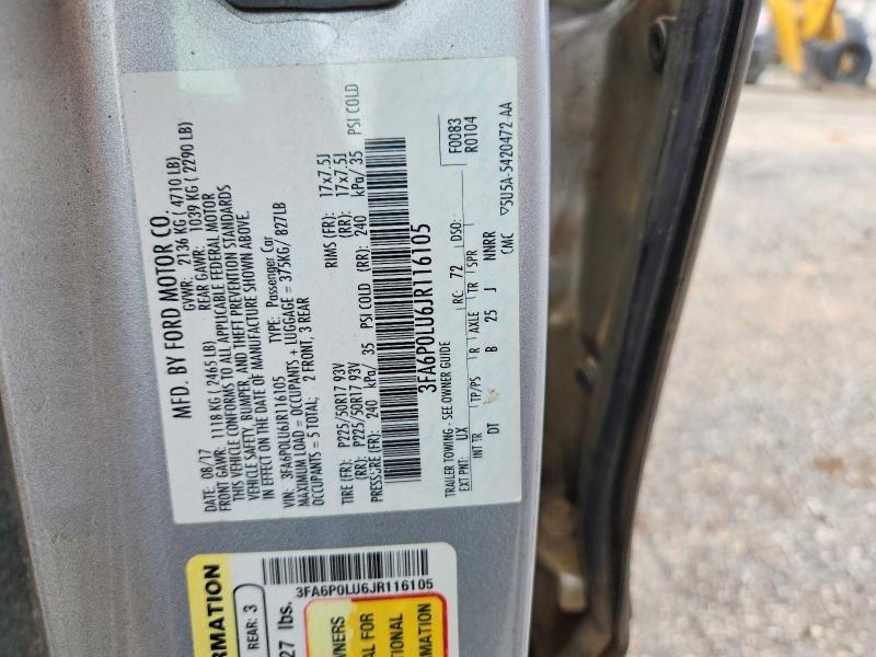 2018 Ford Fusion se Hybrid