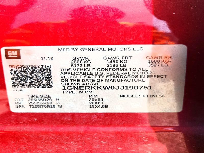 2018 Chevrolet Traverse Premier