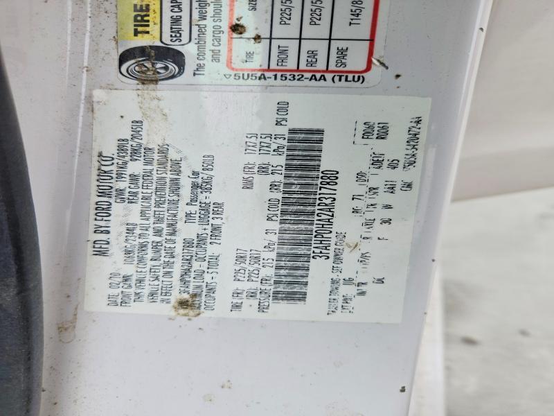 2010 Ford Fusion se