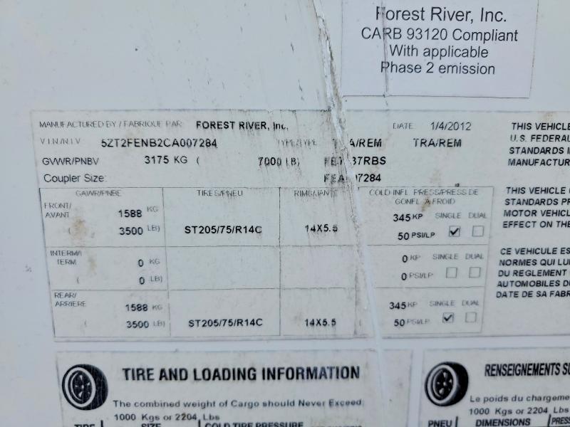 2012 Fore - Foresriver 2012 Forest River Coachman Camper