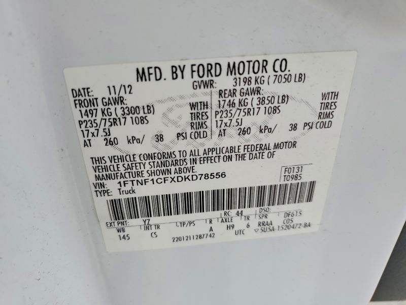 2013 Ford F150