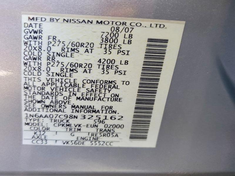 2008 Nissan Titan XE