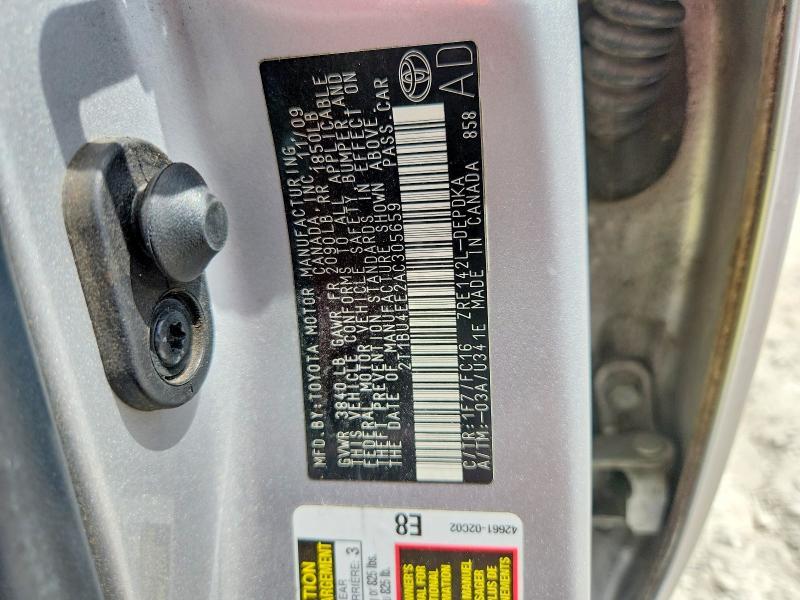 2010 Toyota Corolla le