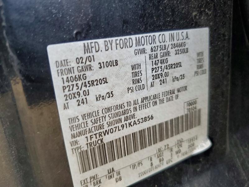2001 Ford F150 Supercrew