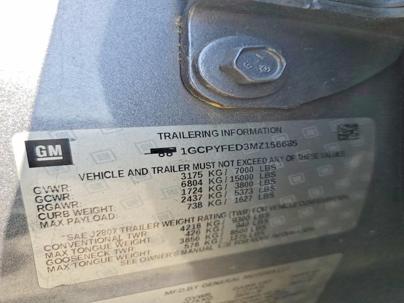 2021 Chevrolet Silverado K1500 LT Trail Boss