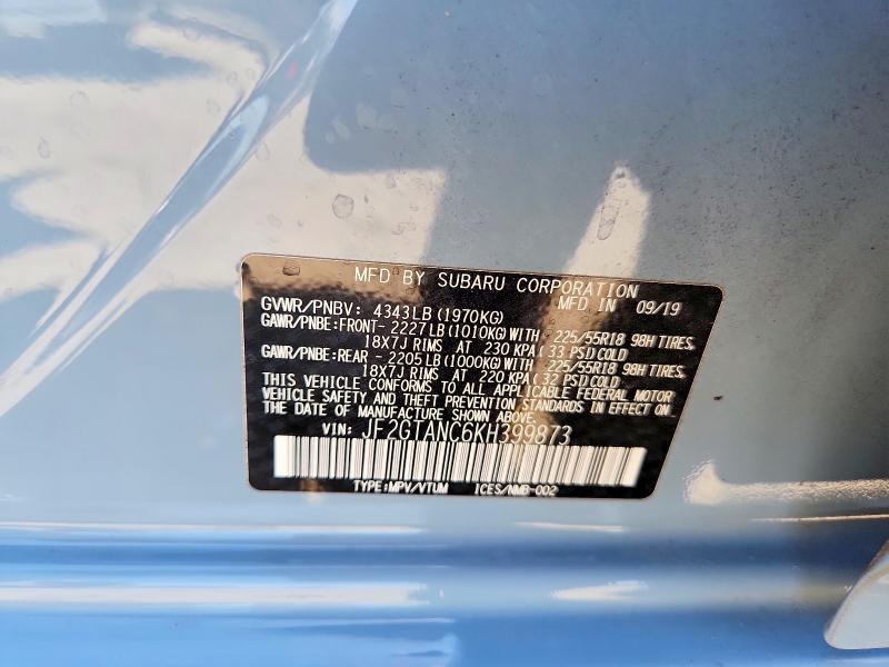 2019 Subaru Crosstrek Limited