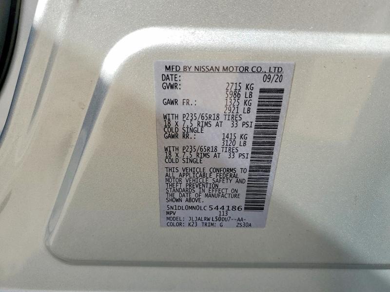 2020 Infiniti Qx60 Luxe