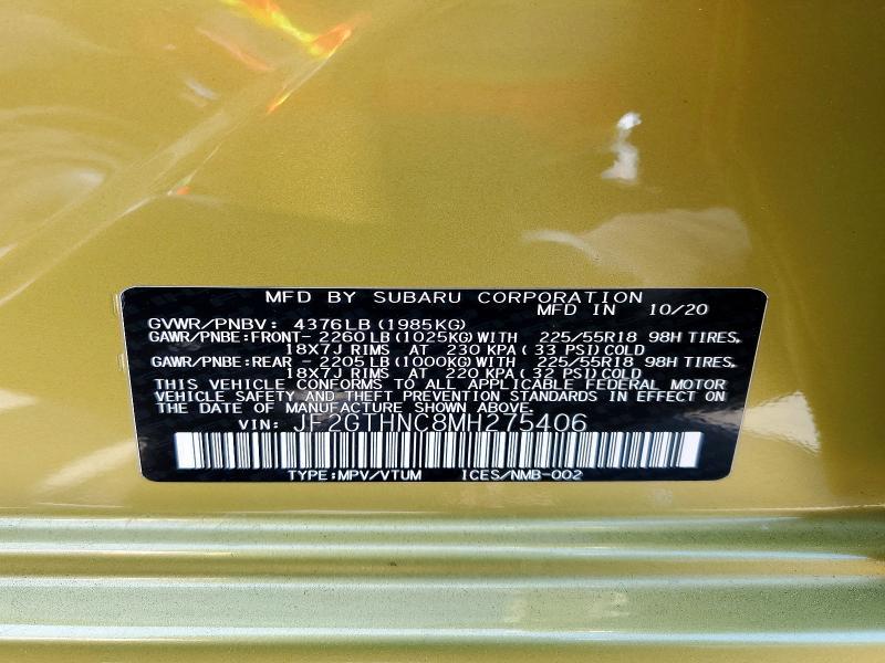 2021 Subaru Crosstrek Limited