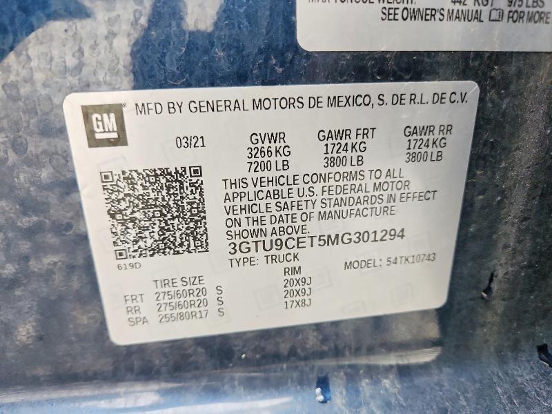 2021 GMC Sierra K1500 Elevation