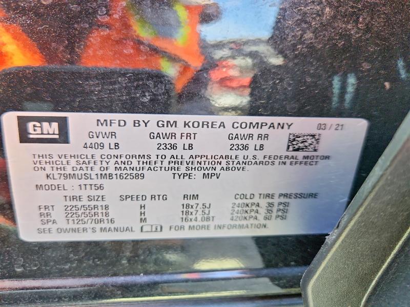 2021 Chevrolet Trailblazer rs