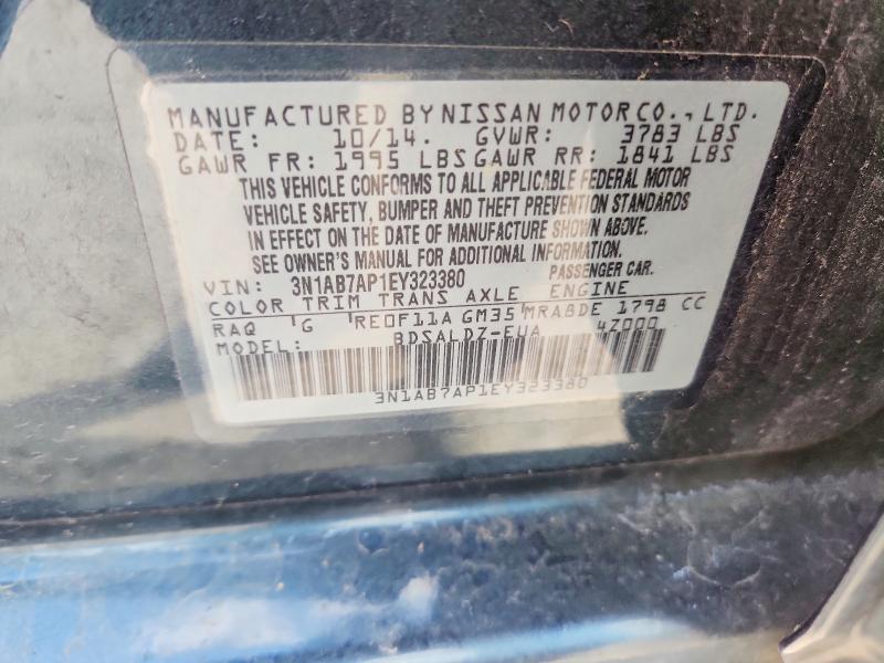 2014 Nissan Sentra sv