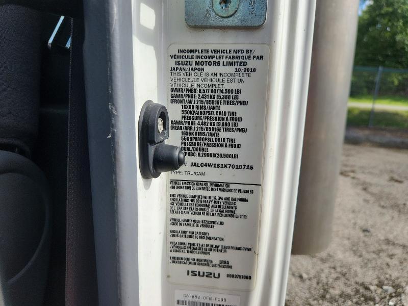 2019 Isuzu Npr hd box Truck