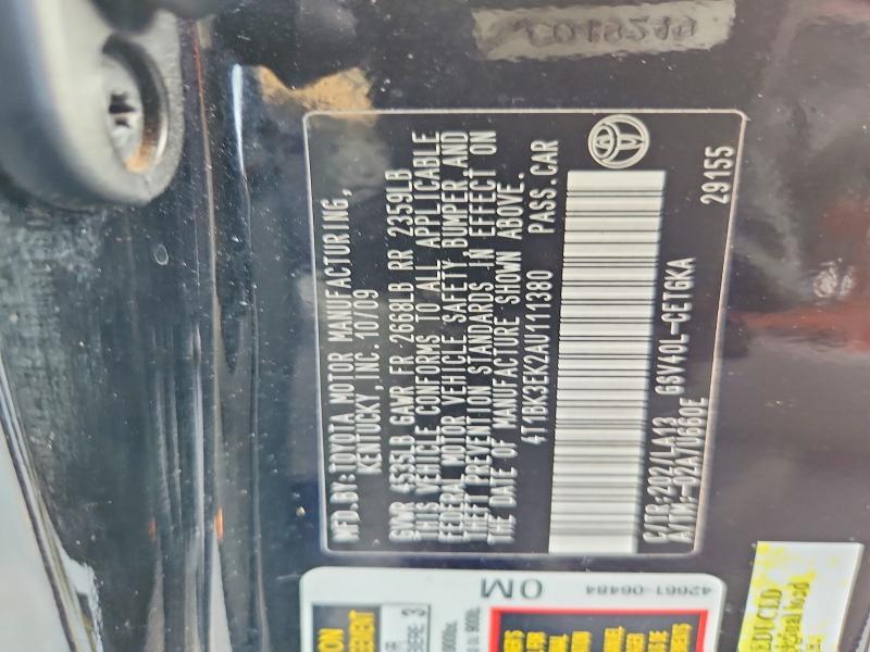 2010 Toyota Camry xle V6