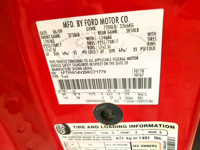 2009 Ford F150 Supercrew