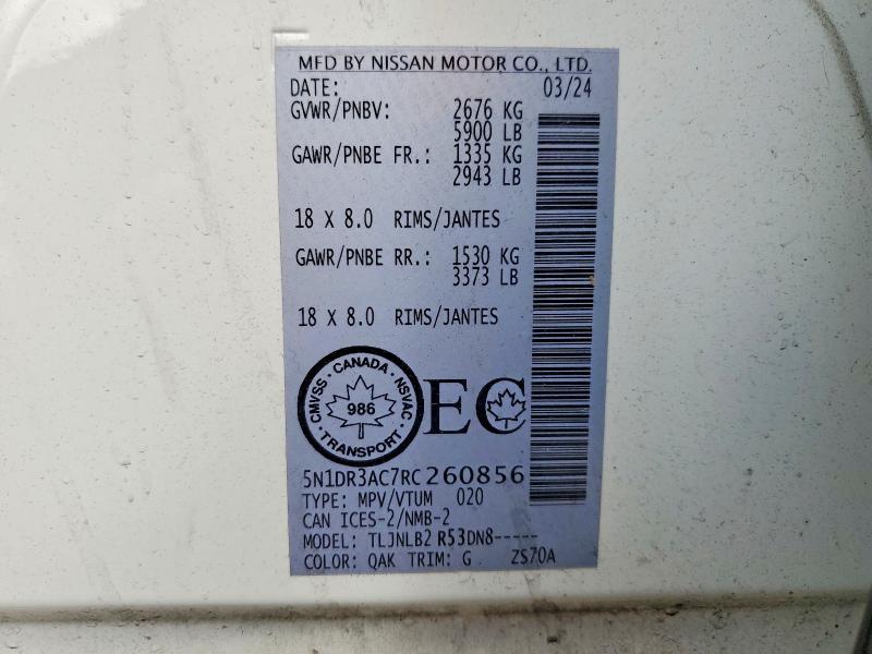 2024 Nissan Pathfinder s