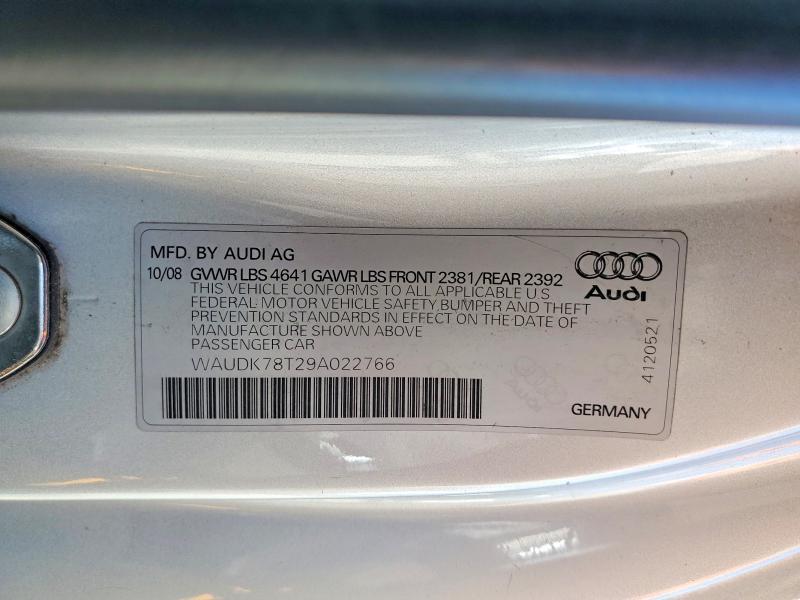 2009 Audi A5 Quattro