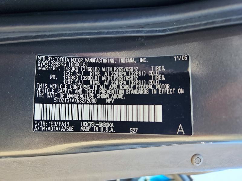 2006 Toyota Sequoia SR5