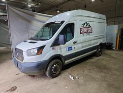 Salvage cars for sale from Copart Candia, NH: 2015 Ford Transit T-250