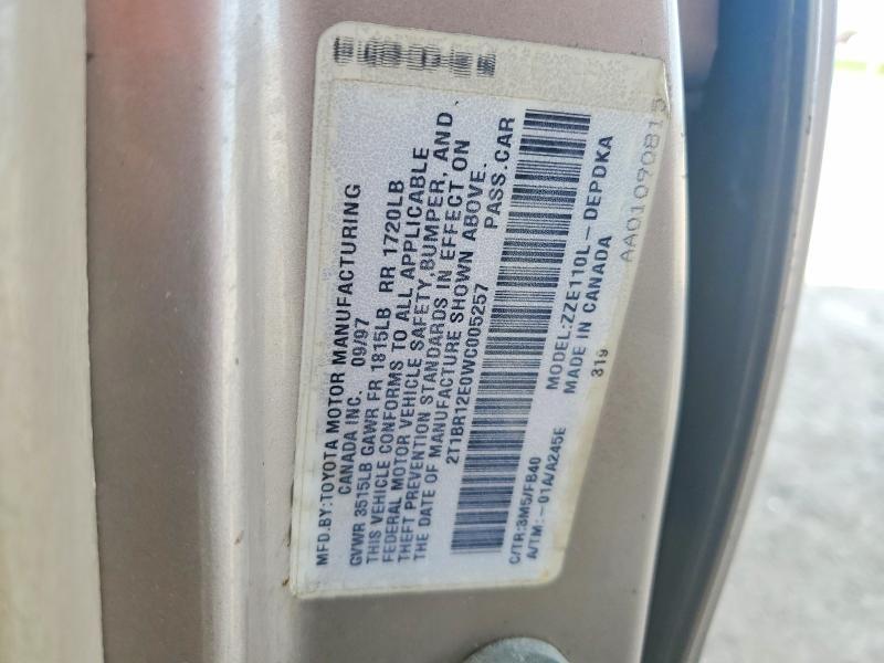 1998 Toyota Corolla ve