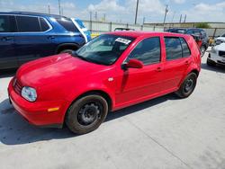 Volkswagen Golf salvage cars for sale: 2004 Volkswagen Golf gl