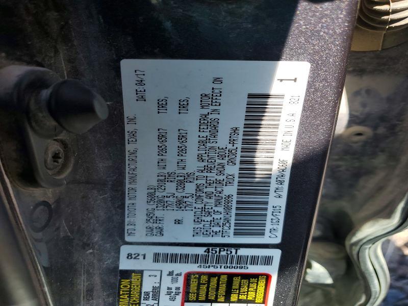 2017 Toyota Tacoma trd Sport