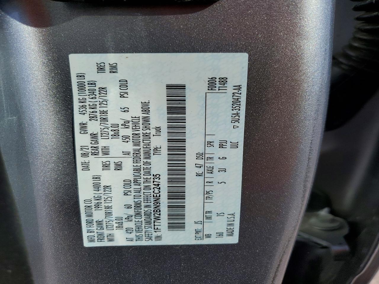 2022 Ford F250 Super Duty