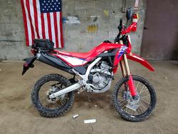 Vehiculos salvage en venta de Copart Angola, NY: 2025 Honda CRF300 LA