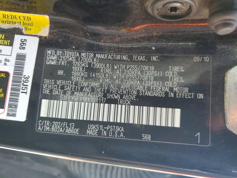 2011 Toyota Tundra Crewmax SR5