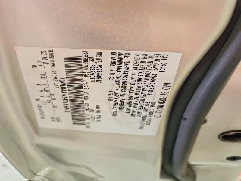 2004 Lincoln Town car Ultimate