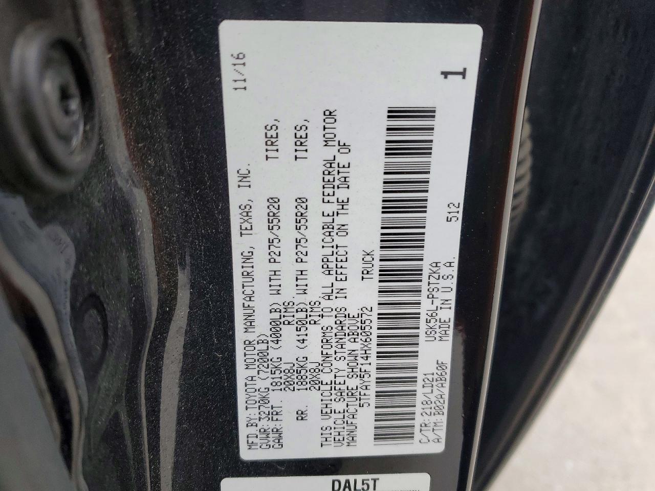 2017 Toyota Tundra 1794 Edition