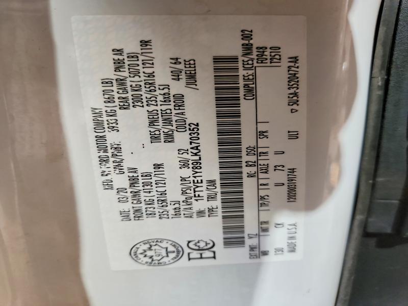 2020 Ford Transit T-150