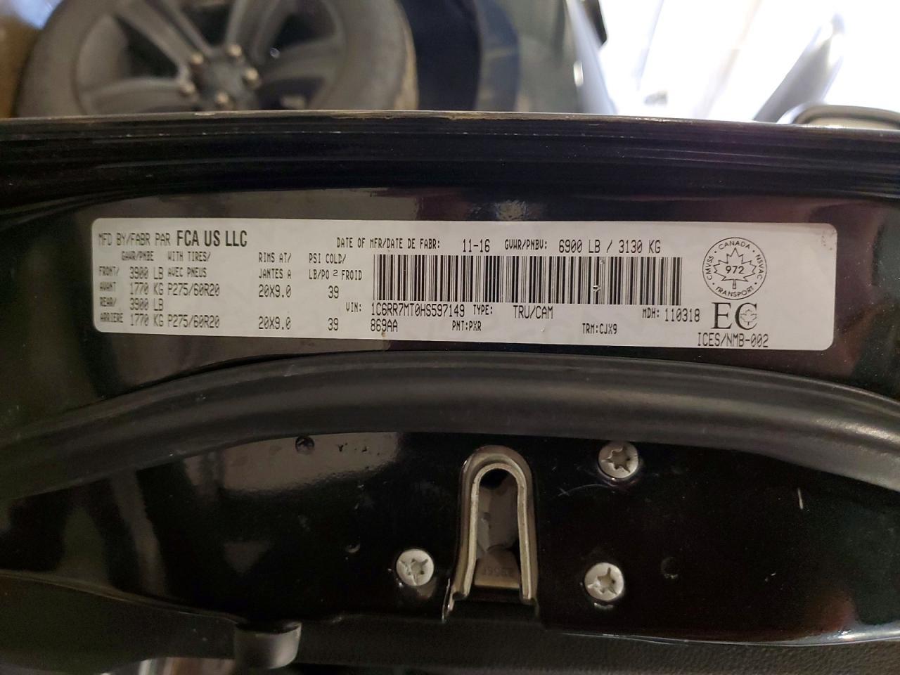 2017 Dodge RAM 1500 Sport