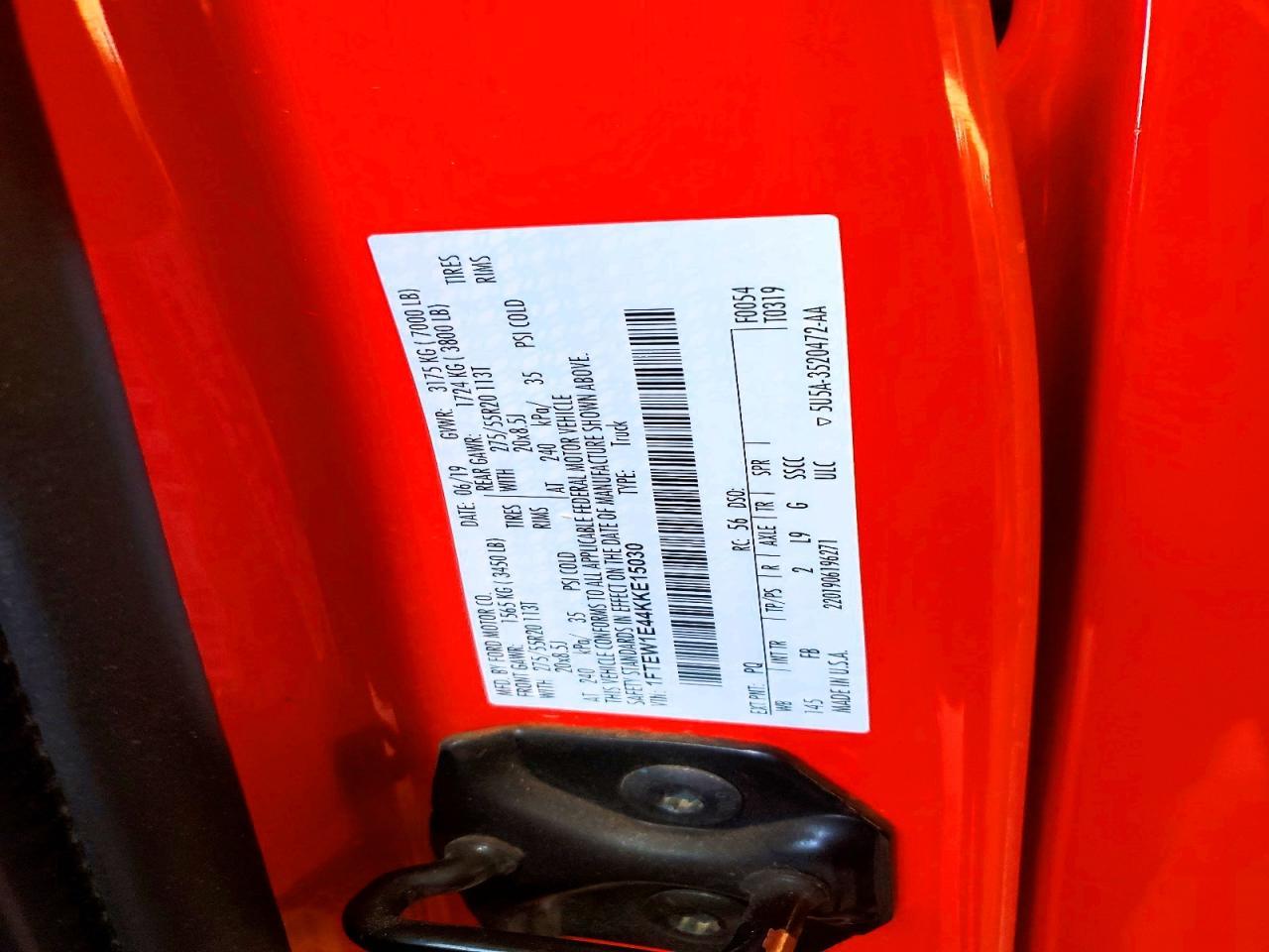 2019 Ford F150 Supercrew