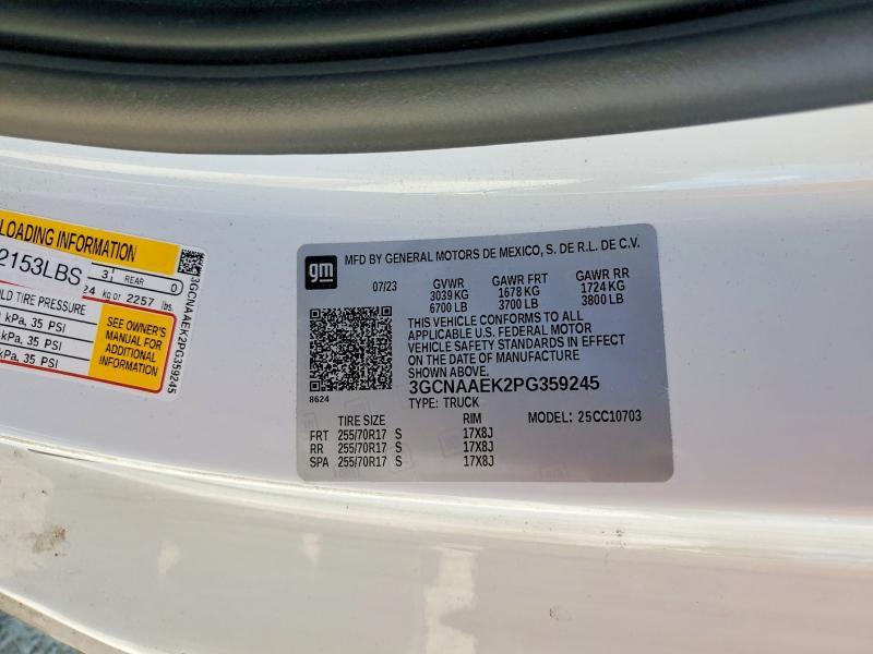 2023 Chevrolet Silverado C1500