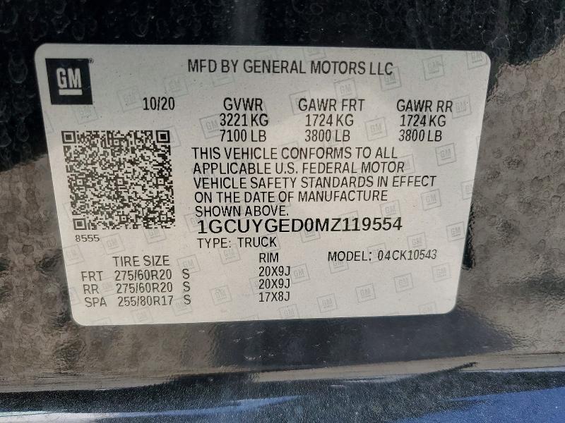 2021 Chevrolet Silverado K1500 LTZ