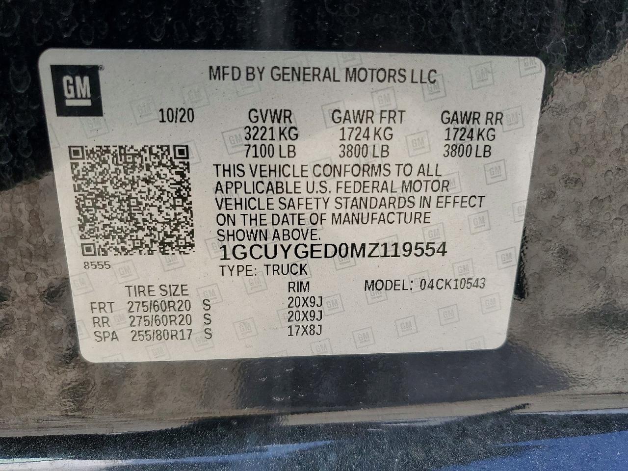 2021 Chevrolet Silverado K1500 LTZ